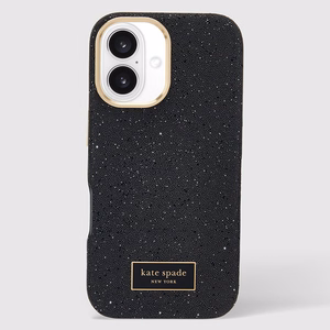 Kate Spade New York Crystal Pave MagSafe - Case for iPhone 16 (Nightfall)