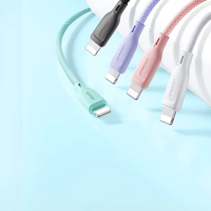 USB kaabel Joyroom SA34-AL3 roheline Lightning 100cm