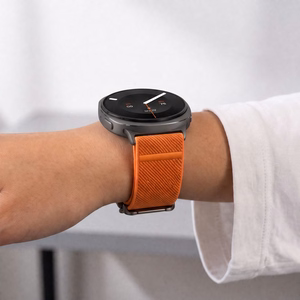 Tech-Protect Nylon Clasp rihm mudelile Samsung Galaxy Watch Ultra 47 mm – oranž