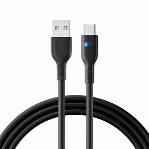 USB kaabel Joyroom S-UC027A13 must Type-C 200cm (kuni 3A)