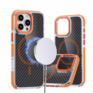 FIBER Ümbris comapitble with MagSafe for XIAOMI Redmi Note 15 Pro 5G oranž