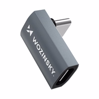 Wozinsky WPKF-01 USB-C - USB-C 40Gb/s 240W 8K OTG Angled Adapter - hall