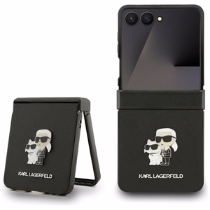 KARL LAGERFELD ümbris jaoks SAMSUNG Z Flip7 KLHCZF7SAPKCNPK (Saffiano KC PIN) must