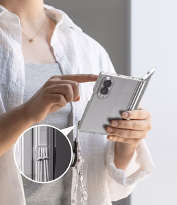 Ringke Fusion Flap ümbris seadmele Samsung Galaxy Z Fold 8 – läbipaistev
