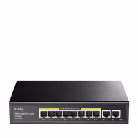 Cudy GS1010PE network switch Gigabit Ethernet (10/100/1000) Power over Ethernet (PoE) must