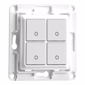 Shelly seina lüliti 4 button (valge)