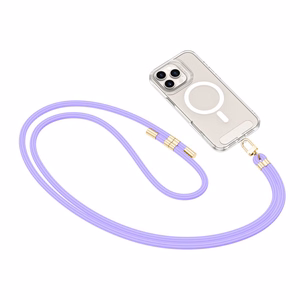 TECH-PROTECT C7S nöörist crossbody rihm lavendel/kuldne