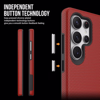 Perfectionists Triangle Ümbris Samsung S938 S25 Ultra punane