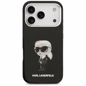 Karl Lagerfeld IML Aquarelle Karl & Logo MagSafe Ümbris jaoks iPhone 17 Pro - must