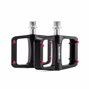 Rockbros BP2603 jalgratta platvormpedaalid titaanteljel ja magneesiumisulamist laagritega – mustad