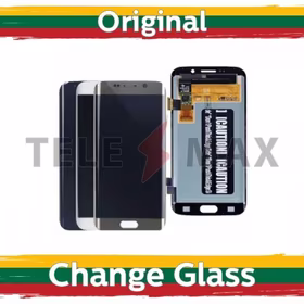 LCD Ekraan Ühildub Samsung G925 S6 Edge Kuldne (Renewed: Telemax)