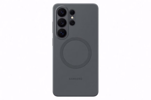 Samsung Силиконовый Магнитный Чехол для Samsung Galaxy S26 Ultra, совместим с MagSafe - чёрный