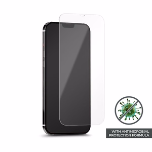 Puro Anti-Bacterial karastatud ekraanikaitseklaas seadmele iPhone 12 Pro Max, antibakteriaalse kaitsega