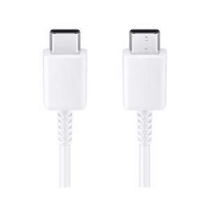 Samsung EP-DN975BWE USB-C - USB-C 5A Kaabel 1m (Bulk - Replacement Packaging) - valge