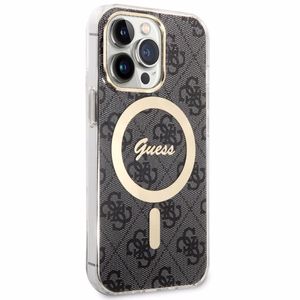 Guess GUHMP13LH4STK iPhone 13 Pro / 13 6.1" чёрный/чёрный hardcase 4G MagSafe