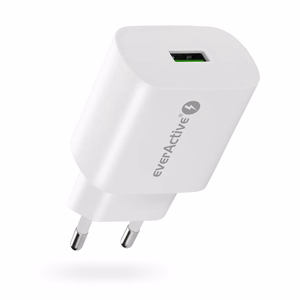 laadija 1x USB Quick Charge 3.0 18W valge