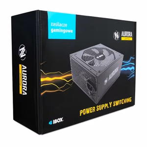 Toiteplokk IBOX AURORA 500W 14 CM ventilaator ZIA500W14CMBOX