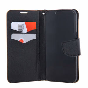 Smart Fancy ümbris iPhone 16 Pro 6,3" must-kuldne