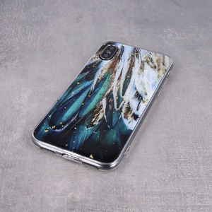 Kuldne Glam ümbris jaoks Samsung Galaxy A15 4G / A15 5G feathers