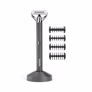 BaByliss Super-X Metal OT996E – juhtmeta märg- ja kuivkasutuseks mõeldud habemetrimmer, hõbedane