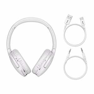 Baseus Encok Wireless headphone D02 Pro (valge)
