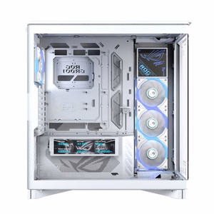 ASUS ROG CRONOX GR801 CURVE TG ARGB keskmõõdus tornkorpus, valge