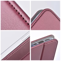 Ümbris Smart Magnetic Samsung A175 A17 4G/A176 A17 5G burgundy