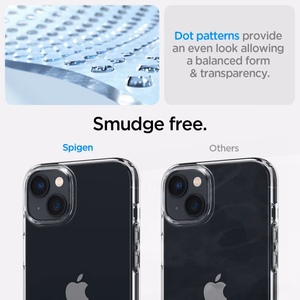 Spigen Crystal Case ja karastatud klaaskomplekt iPhone 14 Plus'ile - läbipaistev