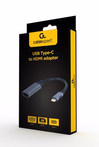 Cablexpert A-USB3C-HDMI-01 videokaabli adapter 0.15 m USB Type-C hall