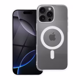 CLEAR Ümbris 2 mm jaoks IPHONE 16 Pro Max compatible koos MagSafe (camera protection) läbipaistev