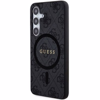 GUESS ümbris jaoks SAMSUNG S24 compatible with MagSafe GUHCS24SGF4GGR (4G Ring classic logo) must