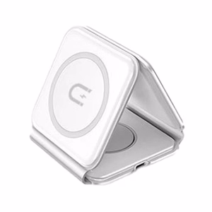 Juhtmevaba laadija Dudao A11N 3in1 valge 15W (iPhone / Apple Watch / Airpods)