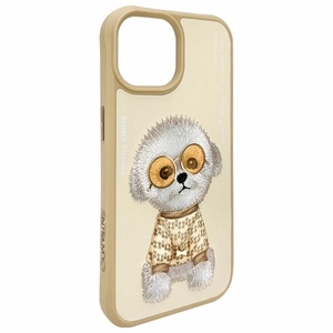 Nimmy Glasses Cool iPhone 15 Ümbris - Beige