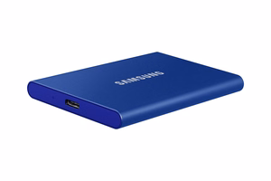 Samsung Portable SSD T7 2 TB USB Type-C 3.2 Gen 2 (3.1 Gen 2) sinine