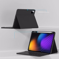 Tech-Protect SC Pen + Keyboard Ümbris jaoks Xiaomi Pad 7 / 7 Pro - Must