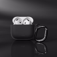 Puro Icon ümbris AirPods 4 jaoks - must
