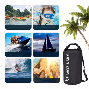 Wozinsky WWK-30 veekindel kott SUP kajakile 30 l - must