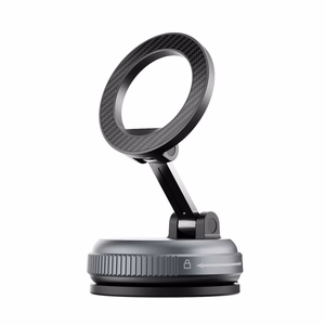 Forcell F-Grip Magic Mag iminapaga magnetiline auto telefonihoidik, MagSafe'iga ühilduv – must