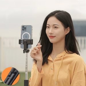 Selfipulk WHS1Y teleskoopstatiiv 1m telefonihoidikuga - must
