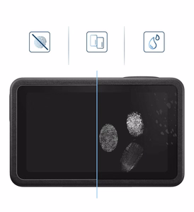 Tech-Protect Glass Fit+ 2-pack karastatud klaas jaoks DJI Osmo Action 5 Pro - läbipaistev