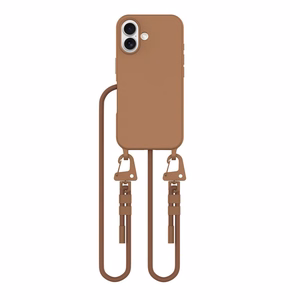 Tech-Protect MagNecklace MagSafe ümbris with lanyard jaoks iPhone 16 - brown
