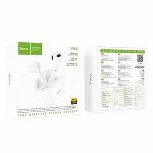 HOCO Bluetooth-kõrvaklapid Intelligent TWS EW30, valged