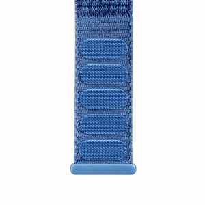 Crong Nylon Sport rihm Apple Watchi 38 / 40 / 41 mm ja 42 mm (Series 10 / 11) mudelitele, ookeanisinine