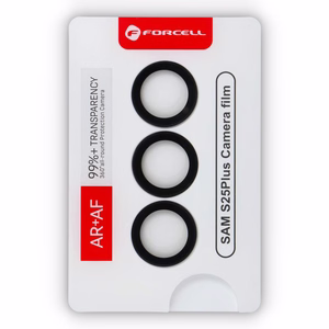 Стекло камеры для Samsung S25 Plus Forcell сине-чёрный