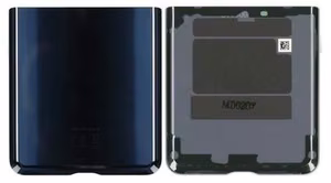 Tagumine ülemine kaas Samsung Galaxy Z Flip F700 must originaal (service pack)