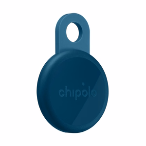 Chipolo LOOP – laetav Bluetooth-jälgimisseade silikoonrihmaga iOS-i ja Androidi jaoks, tumesinine