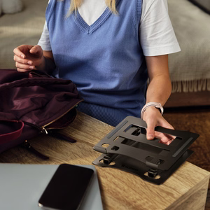 Wozinsky WRS-CPY75DSB Aluminum Laptop and Tablet Alus + Free Smartphone Alus - must