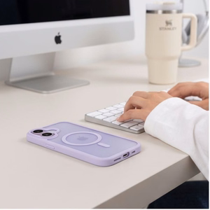 Tech-Protect BasicMag MagSafe ümbris mudelile iPhone 17 – matt sirelililla