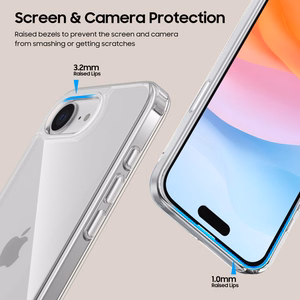 Tech-Protect FlexAir Hybrid Ümbris jaoks iPhone 16e - Clear