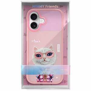 Nimmy Cool&Cute 2.0 Cat Ümbris jaoks iPhone 17 - Roosa